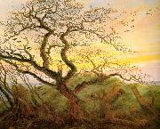 Caspar David Friedrich The Tree of Crows oil painting artist